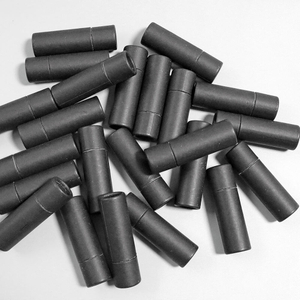 Tubos vendedores calientes del protector labial del marrón blanco negro de 1oz con precio bajo
