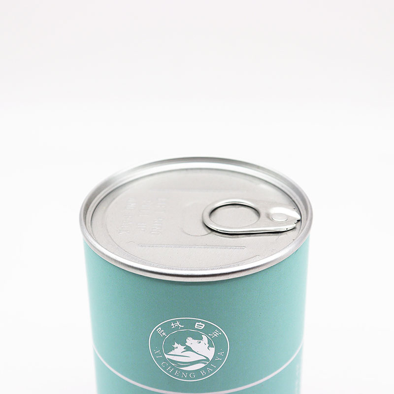 Recipiente de grado de grado de alimentos de logotipo personalizado biodegradable para envases de café de té