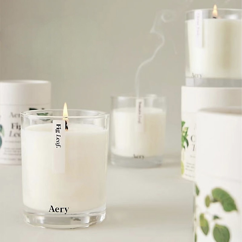 Use el embalaje de papel de papel de papel de aluminio de oro personalizado con tinta de soya impresa para botellas de velas