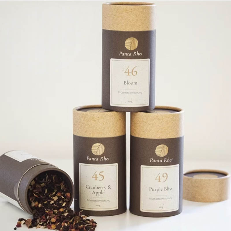 Papel Tube Tea Can Packaging: la opción inteligente para su té