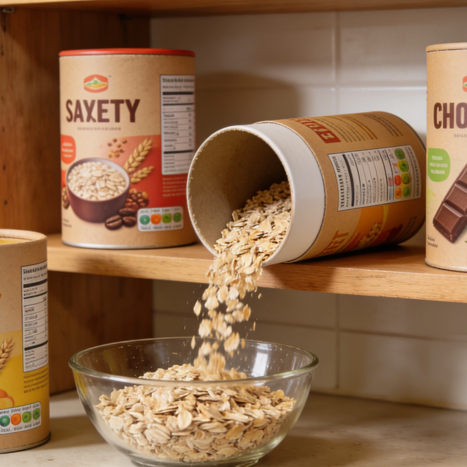 ¿Cuánto mide un tubo de papel de regalo?