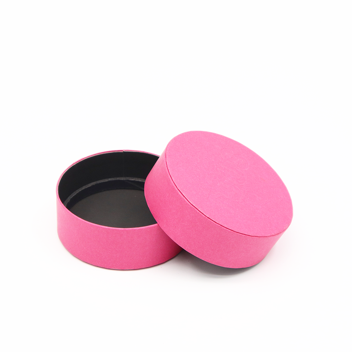Caja cilíndrica de cartón para joyería de lujo personalizada, caja de tubo redondo empaquetada para reloj, pendientes de piedras preciosas, pulsera, collar, anillo