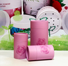 Paquete despegable fácil personalizado biodegradable Hallpack para embalaje de cilindro de papel para café, té y chocolate