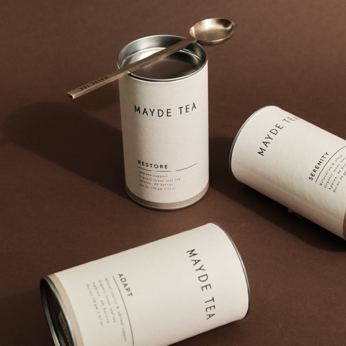 Envasado de té reciclable para chocolate en polvo, granos de café, té, alimentos, cartón, tubo de papel, embalaje de caja de papel de lujo personalizado