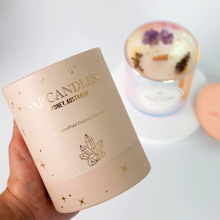 Embalaje cilíndrico biodegradable 100% sin plástico, caja de tubo redondo, tubo de papel Kraft, embalaje de tubo biodegradable para vela