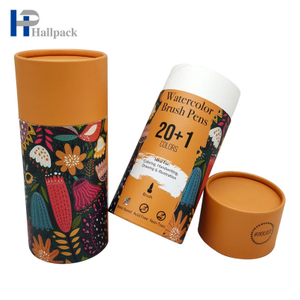 Tubo de papel facial de encargo alineado del papel del cuidado de piel de la crema de cara de la bola del baño del tubo