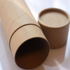 Tubo fuerte de la caja de papel de Brown Eco Kraft para enviar por correo y enviar el tubo de papel de embalaje para la agricultura