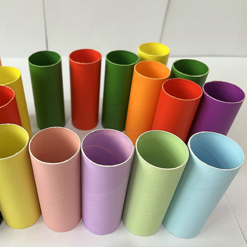 Tubo de papel de envío de embalaje de tubo de póster A2 hecho en papel especial Eco Stock de 2 pulgadas