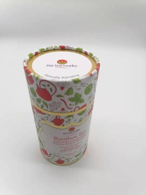 Tubos de papel y cartón Kraft biodegradables personalizables para café y té hechos de cartón reciclado para embalaje artesanal