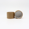 Tubos cosméticos de papel biodegradables Tubos Kraft en blanco