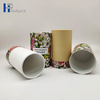 Tablero de papel Kraft mate biodegradable de alta calidad, tubo de papel redondo, toalla, ropa interior, bufanda de seda, embalaje de tubo de papel de regalo