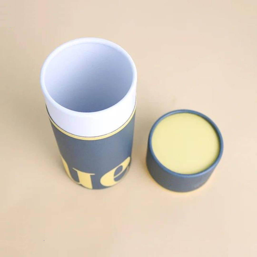 Contenedores de almacenamiento de cartón de cilindro redondo impresos personalizados para cilindro redondo de papel de embalaje de té y café