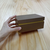 Cajas de regalo plegables del cierre magnético de la caja de papel de la ropa de la solapa del imán de lujo de encargo