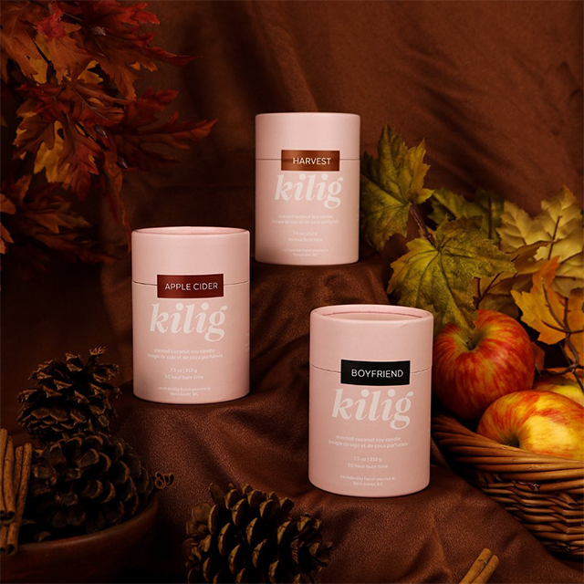 Precio de fábrica Embalaje de tubo de papel personalizado para vela Embalaje de tubo redondo para botella de perfume Embalaje de aceite esencial Cartón