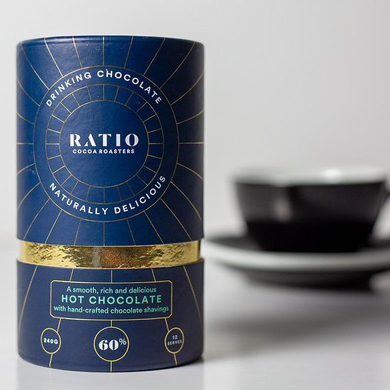 Embalaje de tubo de papel personalizado de diseño Hallpack para café Caja de tubo redondo biodegradable para embalaje de cilindro de cacao