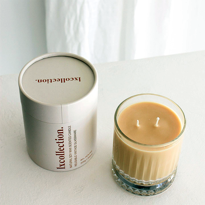 Caja cilíndrica de papel Kraft sin plástico biodegradable, personalizada para velas de jabón, aceites esenciales, embalaje de tubos de papel