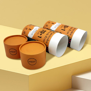 Cilindro de cartón personalizado ecológico, caja de embalaje, jarrón de botella, paraguas de bádminton, papel tapiz, tubo de papel de embalaje