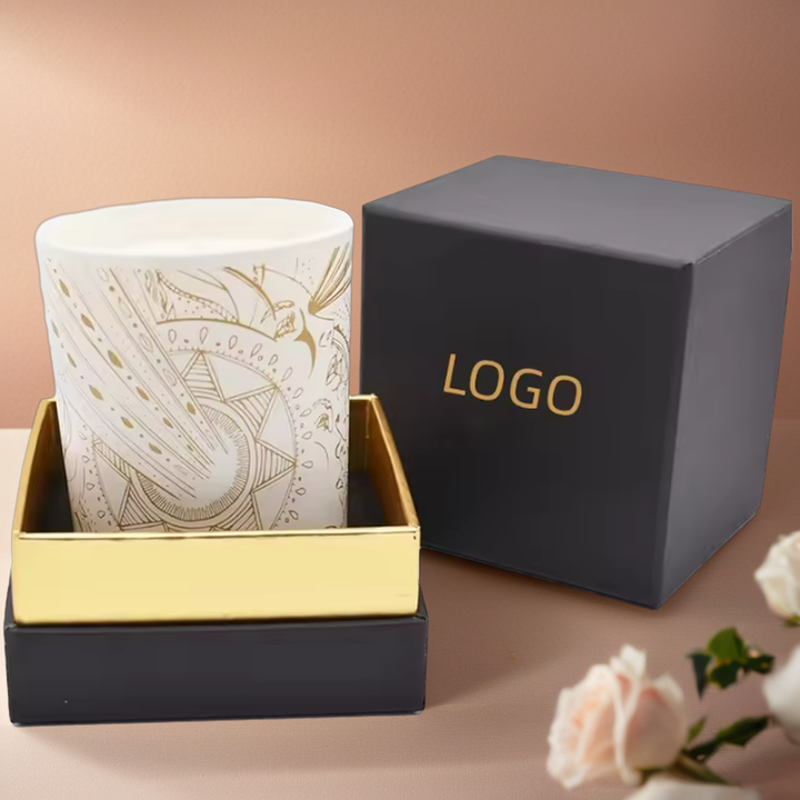 Caja rígida de lujo del pequeño favor del brillo de la caja de papel del regalo del caramelo de la boda con la laminación de Matt de la hoja de oro