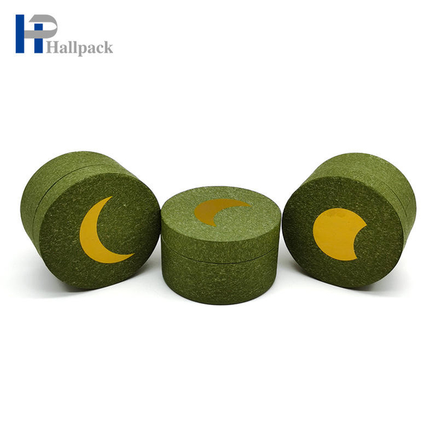 Tubo del Libro Verde de la crema facial que empaqueta el tubo de envío de la caja de empaquetado del papel de Kraft