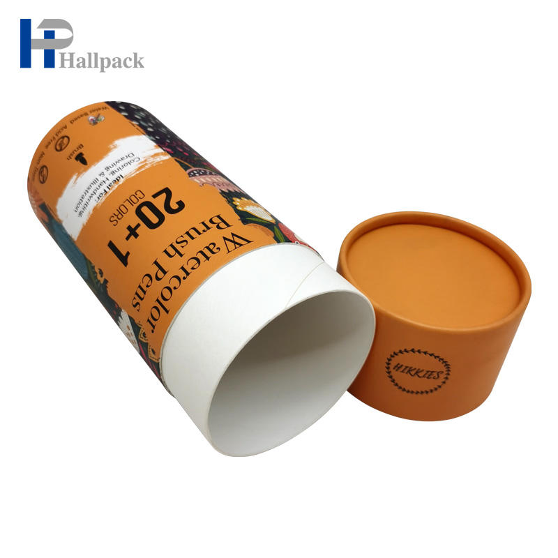 Tubo de papel biodegradable hermético de Facialmask del tubo para la esponja de algodón