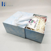 Caja de papel de empaquetado de papel de lujo modificada para requisitos particulares del cajón azul de la caja de regalo