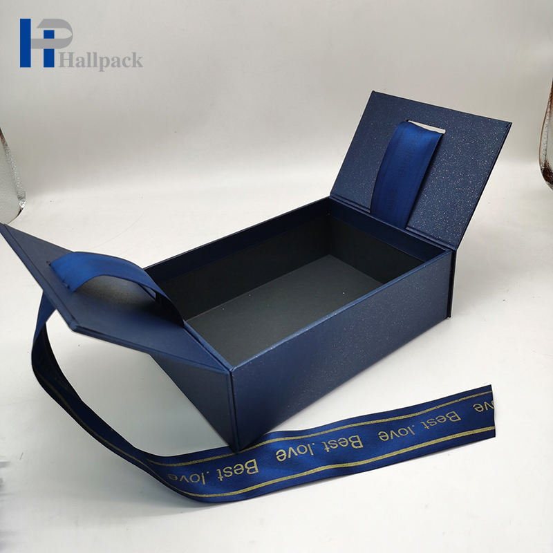 La nueva llegada modificó la caja de regalo modificada para requisitos particulares de la cinta del arco de la caja de papel corrugado del tamaño