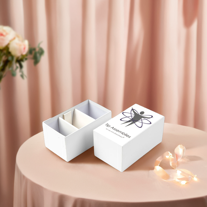 Caja de regalo de dulces de boda pequeña de lujo, caja rígida con brillo, laminación mate de lámina dorada y manejo de impresión que desaparece
