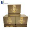 Cajas de papel de encargo de lujo de la caja de la pulsera del pendiente de la joyería de papel