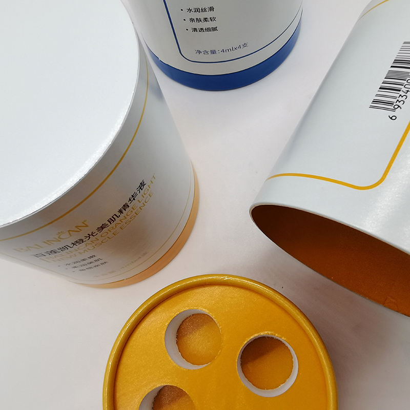 Los partes movibles de la espuma apoyan el tubo de papel especial de la caja de empaquetado del tubo de papel de Kraft