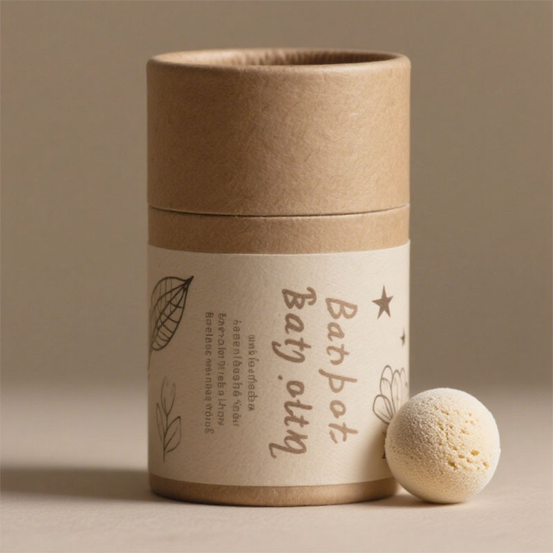 Caja de diseño de empaque de jabón hecha a mano biodegradable de lujo para embalaje de bombas de baño