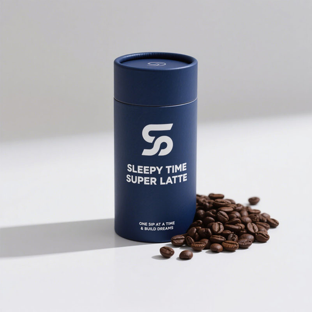 Empaquetado de tubos de papel compuesto de papel ecológico Empaquetado de tubos de café