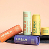 Material reciclable Tubos de papel impresos personalizados Desodorante Lipstick Lip Balm Papel Tube Packaging