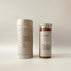 Tubo biodegradable hecho a mano 100% sin plástico, tubo de embalaje de cartón redondo para botella de perfume, aceite esencial