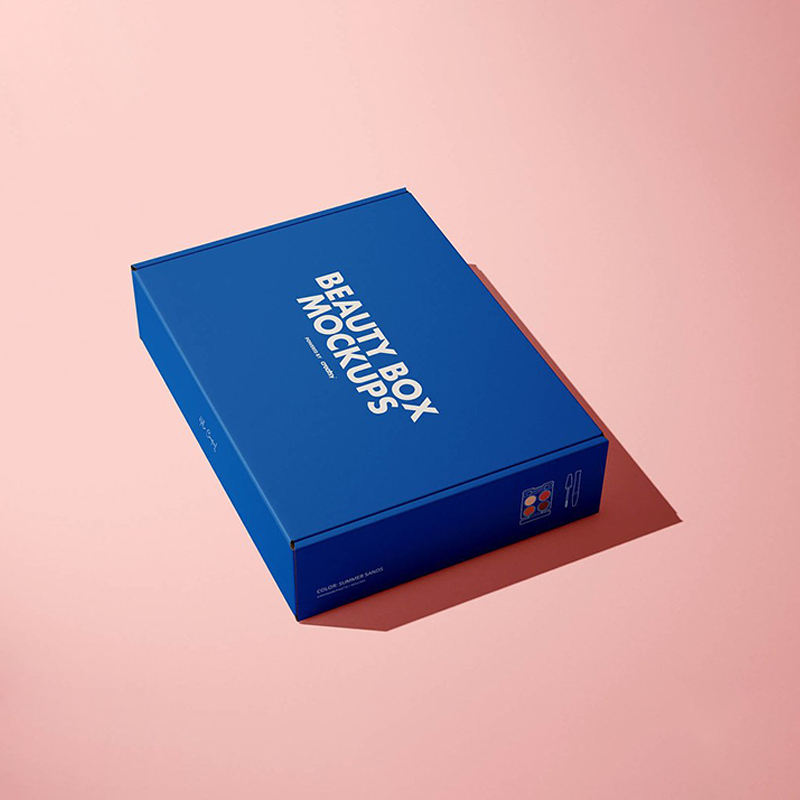 Caja de regalo de cosméticos con relieve de lámina dorada de lujo, tubo de papel Premium, cubo rígido, laminación mate y brillante para perfume