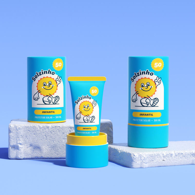 Tubo de papel para cosméticos Solución de embalaje duradera Cilindro de tubo de paquete de papel cosmético biodegradable personalizado ecológico natural