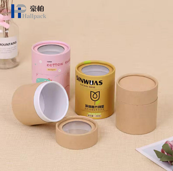 Conjunto de cajas de rosas de gamuza preservadas, cartón de embalaje para flores, regalo de flores de papel rígido biodegradable personalizado de forma redonda