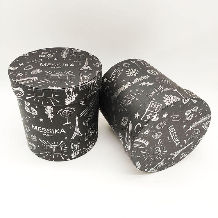 Embalaje de tubo de latas de papel de cilindro redondo