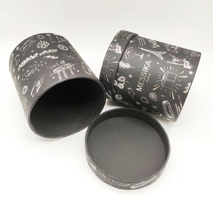 Embalaje de tubo de latas de papel de cilindro redondo