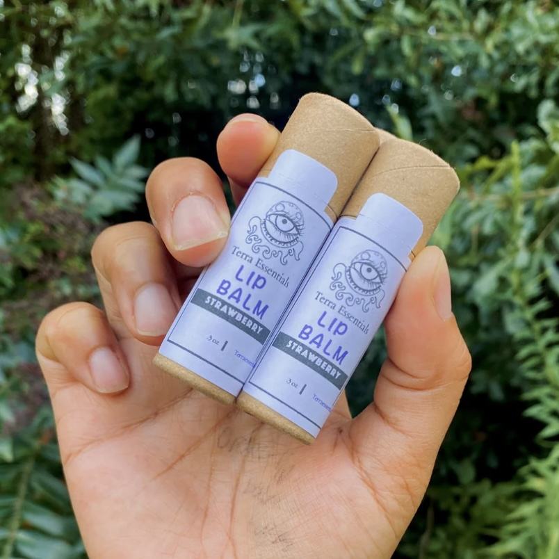 Barras de labios biodegradables Push Up, tubo de papel Kraft, envase de cartón para cosméticos, bálsamo labial, tubos de papel para embalaje