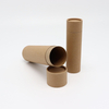 El papel biodegradable puede enrollar los tubos de papel Tubos sin imprimir del papel de Brown Kraft