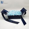 Caja de embalaje de cinta azul de lujo para Perfume, Cajas de Regalo personalizadas para té, lápiz labial, cerveza, pelucas de pestañas, herramientas