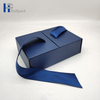 Caja de embalaje de cinta azul de lujo para Perfume, Cajas de Regalo personalizadas para té, lápiz labial, cerveza, pelucas de pestañas, herramientas