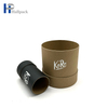 Tablero de papel Kraft mate biodegradable de alta calidad, tubo de papel redondo, toalla, ropa interior, bufanda de seda, embalaje de tubo de papel de regalo