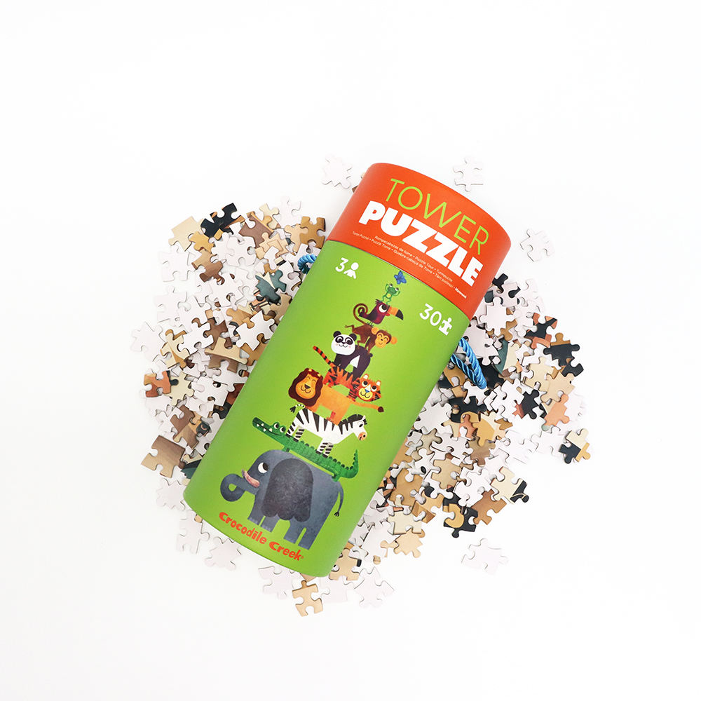 Cilindro de juguete biodegradable impreso personalizado, embalaje de tubos de papel de cartón, rompecabezas, bloques de construcción, embalaje de tubos de papel de Robot