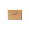 Logotipo de tamaño personalizado de fábrica, venta al por mayor, cajas de papel corrugado de cartón, pequeñas, blancas, impresas, para envío por correo