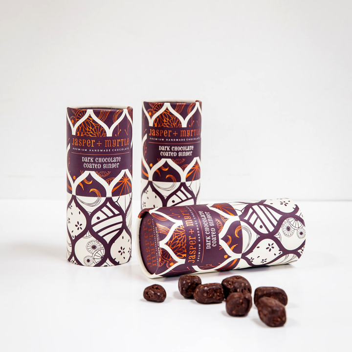 Caja de tubo redonda de impresión personalizada, embalaje de tubo de cartón ecológico para embalaje de tubo biodegradable artesanal de café y chocolate