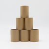 Tubo de papel Kraft de embalaje de papel redondo personalizado, caja de tubo cilíndrico de cartón, venta al por mayor