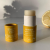 Desodorante vacío ecológico, envases push-up, protector solar, tubo de papel cosmético, tubo de bálsamo labial Kraft Biodegradable, antitranspirante