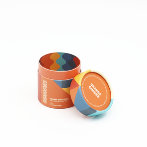 Tubo de encargo amistoso del papel de la caja del cilindro de la cartulina de la categoría alimenticia de Eco que empaqueta para el café Nuts