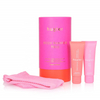 Embalaje de papel Kraft reciclable para cosméticos Tubo de embalaje personalizado para botella de perfume Caja de tubo redondo ecológica